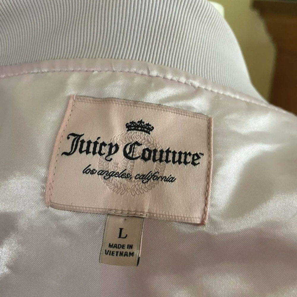 Stunning Light Pink Juicy Couture Bomber Jacket♡ - Picture 6 of 7